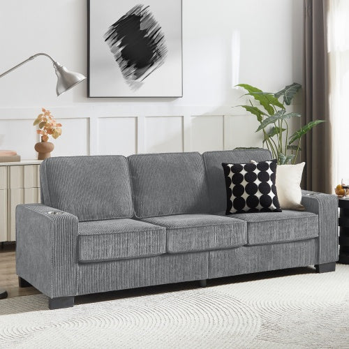 Corduroy Fabric Sofa